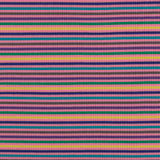 Tricot côtelé rayé - <MUSKOKA> - 004 - Rose