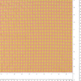 Checkered Seersucker - AVERY - 004 - Pink & Yellow