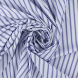 Shirting - TONY - 003 - White & Blue