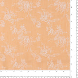 Seersucker imprimé floqué - <AVERY> - 002 - Abricot