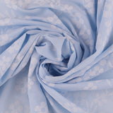 Seersucker Puff Print - AVERY - 003 - Soft Blue