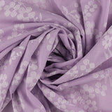 Seersucker imprimé floqué - <AVERY> - 004 - Lilas