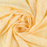 Seersucker imprimé floqué - <AVERY> - 007- Banane
