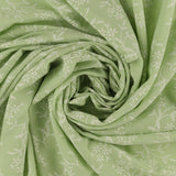 Seersucker imprimé floqué - <AVERY> - 009 - Pistache