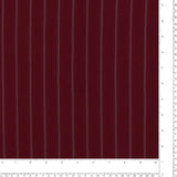 Pinstripe Crepe - THORNWICK - 001 - Winterberry