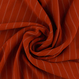 Pinstripe Crepe - THORNWICK - 005 - Cinnamon
