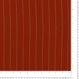 Pinstripe Crepe - THORNWICK - 005 - Cinnamon