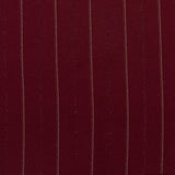 Wide Stripe Suiting - DEVONSHIRE - 001 - Wine