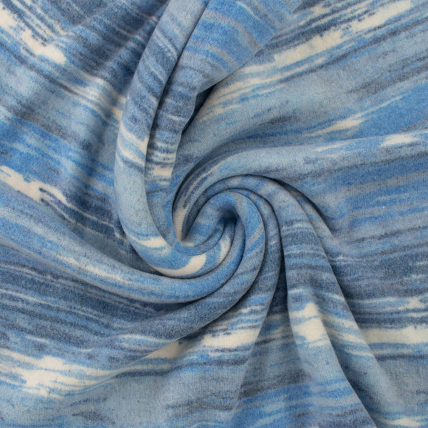 Sweater Knit - LITTLE EXPLORER - 002 - Denim