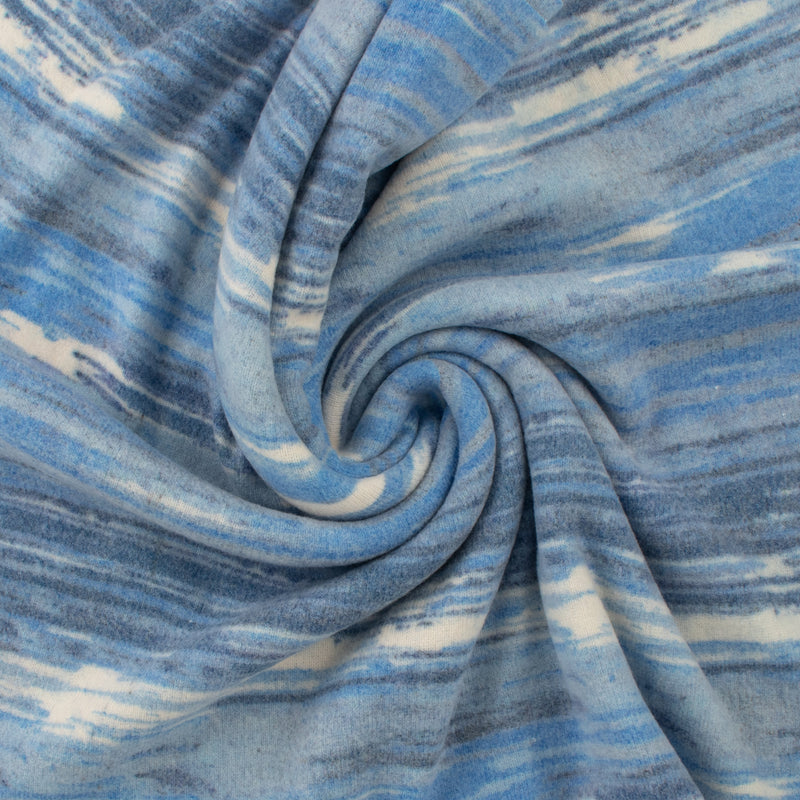 Sweater Knit - LITTLE EXPLORER - 002 - Denim