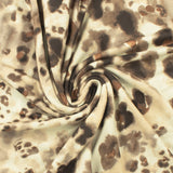 Tricot imprimé - LORETA - 006 - Taupe