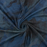 Tricot imprimé - LORETA - 013 - Royal