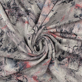 Tricot imprimé - LORETA - 015 - Gris