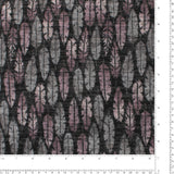 Tricot imprimé - LORETA - 017 - Gris