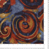 Tricot imprimé - LORETA - 020 - Bleu