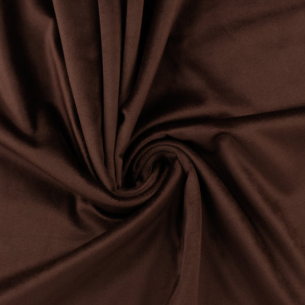 Velvet Solid - LOUELLA - 004 - Chocolate
