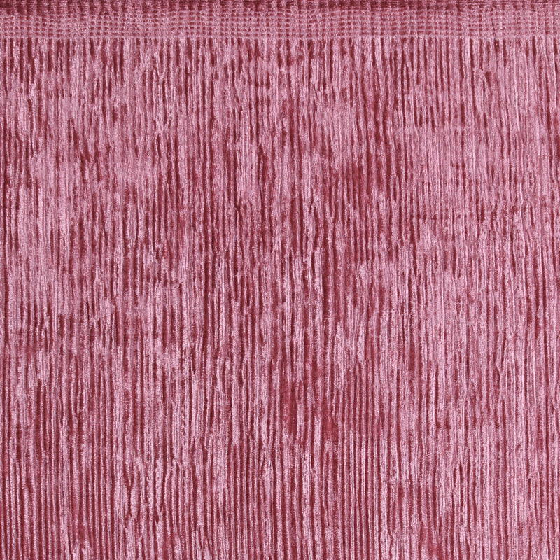 Velours uni plissé - LOUELLA - 009 - Rouge