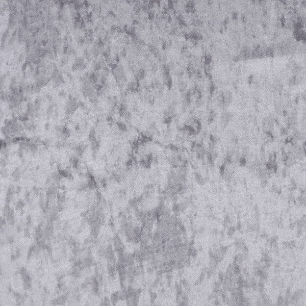 Velours extensible uni - SOIRÉE - 003 - Argent