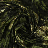 Velours imprimé - LOUELLA - 005 - Vert