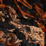 Velours imprimé - LOUELLA - 007 - Orange