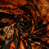 Velours imprimé - LOUELLA - 007 - Orange
