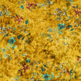 Velours imprimé - LOUELLA - 010 - Ocre