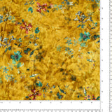 Velours imprimé - LOUELLA - 010 - Ocre