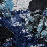 Velours imprimé - LOUELLA - 011 - Bleu