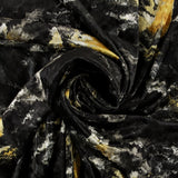 Velours imprimé - LOUELLA - 012 - Noir