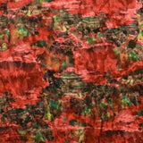 Printed Velvet - LOUELLA - 016 - Red