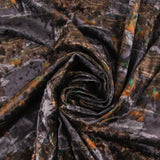 Velours imprimé - LOUELLA - 017 - Cendre