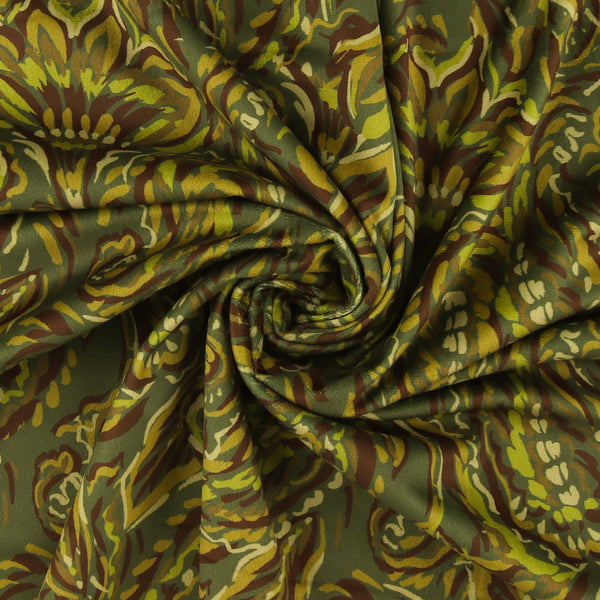 Velours imprimé - LOUELLA - 020 - Vert