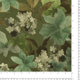 Velours imprimé - LOUELLA - 021 - Olive