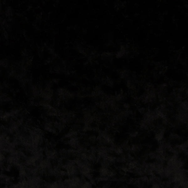 Crushed Velvet - VIENNA - 001 - Black