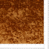 Velour Froissé - VIENNA - 235 - Cuivre