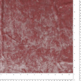 Crushed Ice Velvet - 445 - Dusty Pink