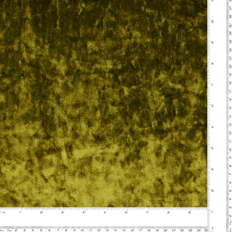 Velour Froissé - VIENNA - 704 - Olive