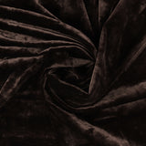 Velour Froissé - VIENNA - 878 - Chocolat