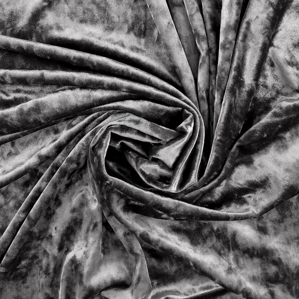 Crushed Velvet - VIENNA - 952 - Pewter