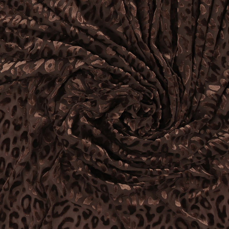 Burnout Velvet - SOIREE - 001 - Chocolate