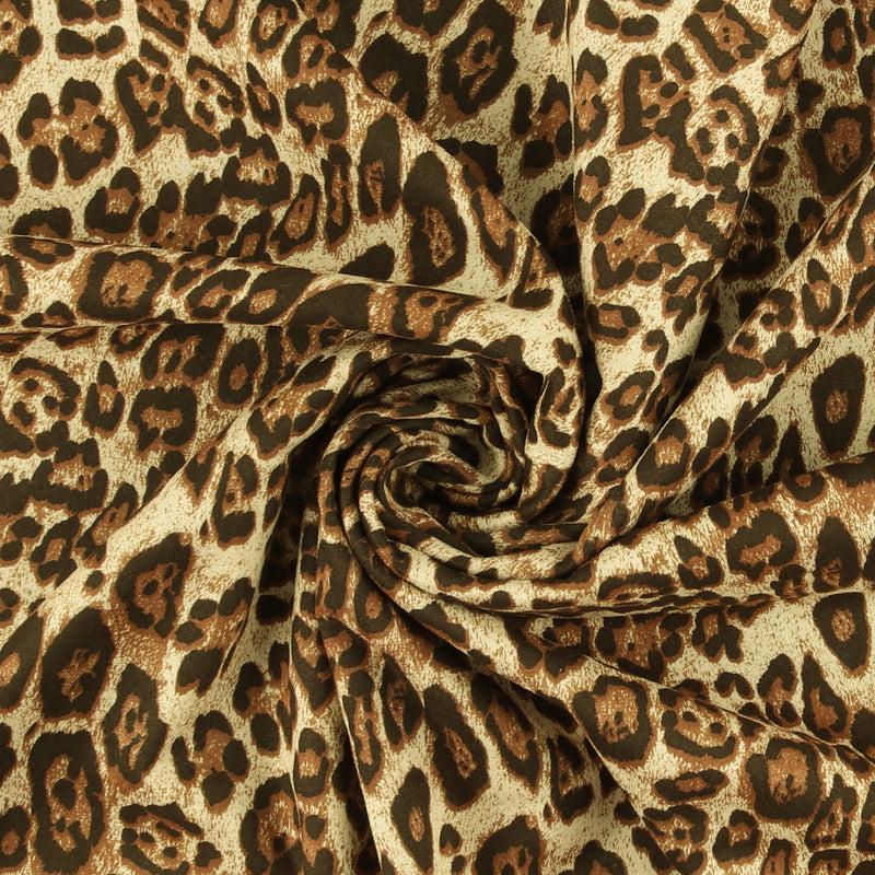 Scuba suède imprimé - ACADÉMIE - 001 - Blanc Cassé