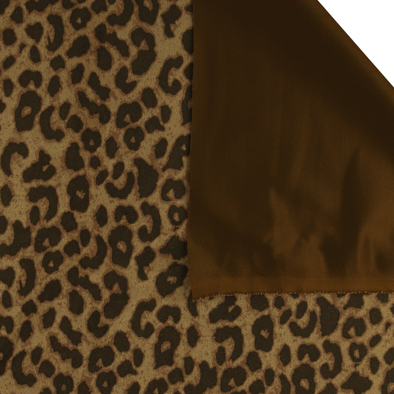 Scuba suède imprimé - ACADÉMIE - 002 - Brun Pâle