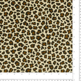 Scuba suède imprimé - ACADÉMIE - 004 - Blanc Cassé