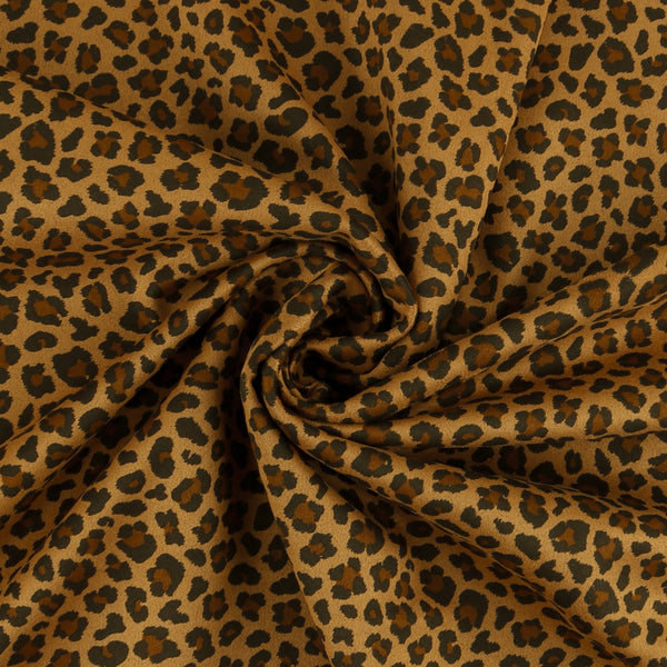 Printed Scuba Suede - ACADEMY - 005 - Cinnamon