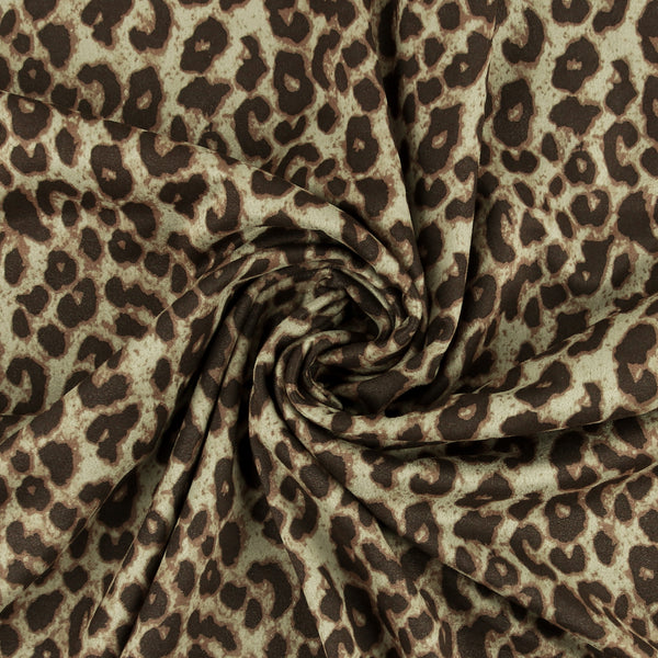 Printed Scuba Suede - ACADEMY - 006 - Light Grey