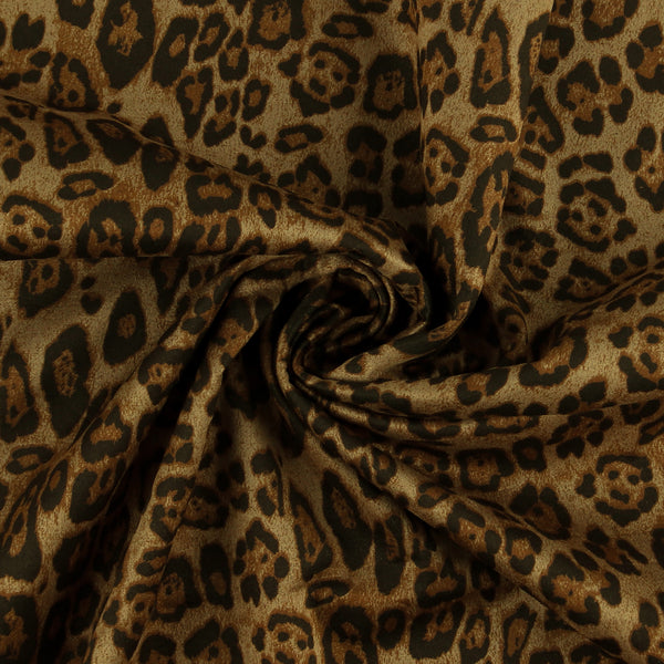 Printed Scuba Suede - ACADEMY - 007 - Light Brown
