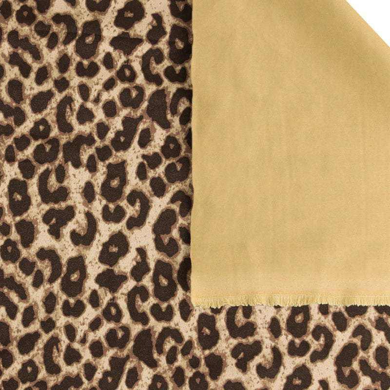 Scuba suède imprimé - ACADÉMIE - 008 - Blanc Cassé