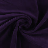 Velours de coton uni - VELMONT - 001 - Aubergine