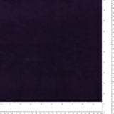 Velours de coton uni - VELMONT - 001 - Aubergine