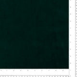Velours de coton uni - VELMONT - 002 - Vert Profond